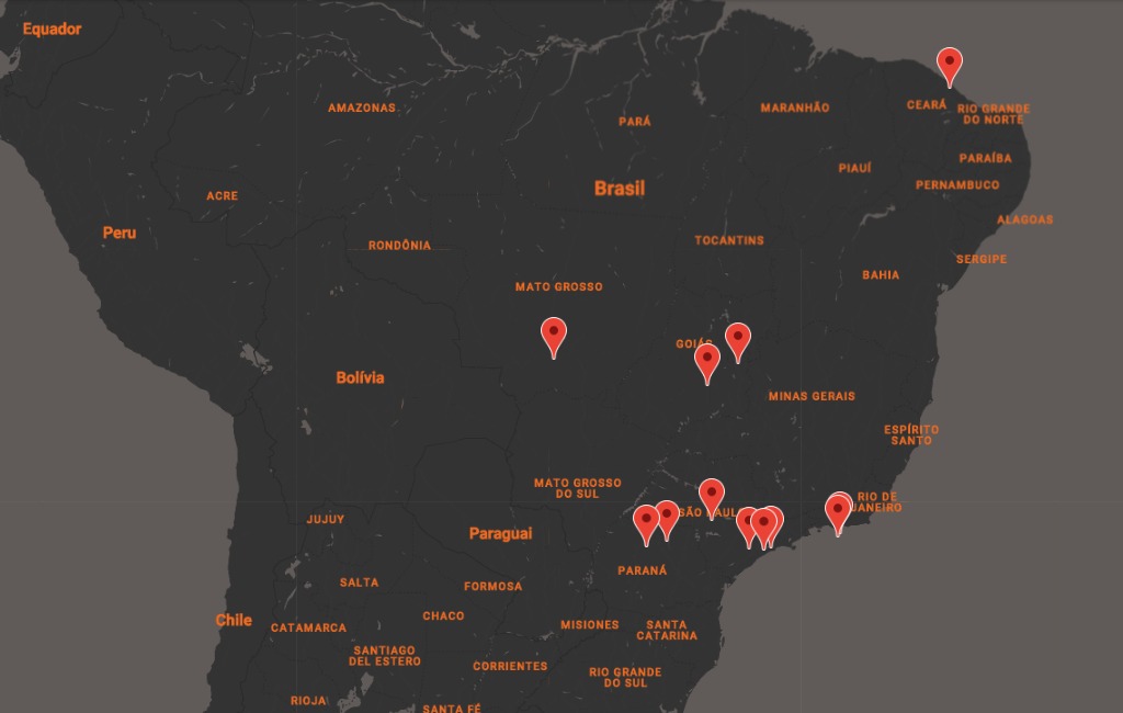 Mapa de Unidades Shogun Team